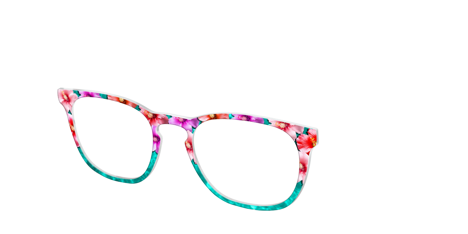 The Floating Florals - Angle Top Image - Pair Eyewear
