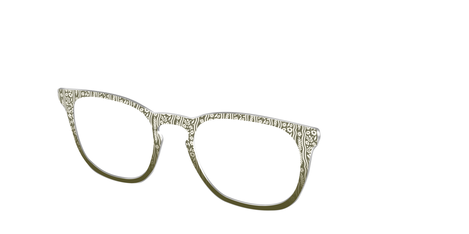 The Floret Stripes - Angle Top Image - Pair Eyewear
