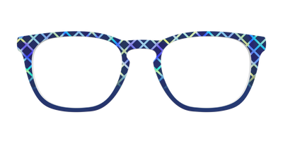 The Frozen Gradient Plaid - Front Top Thumbnail - Pair Eyewear
