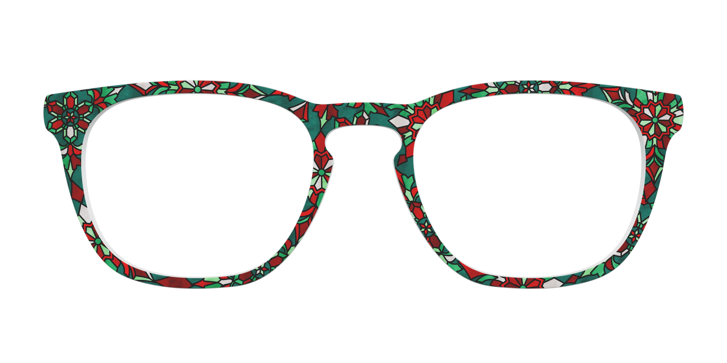 The Holiday Stained Glass - Front Top Image - Pair Eyewear