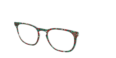 The Holiday Stained Glass - Angle Top Thumbnail - Pair Eyewear