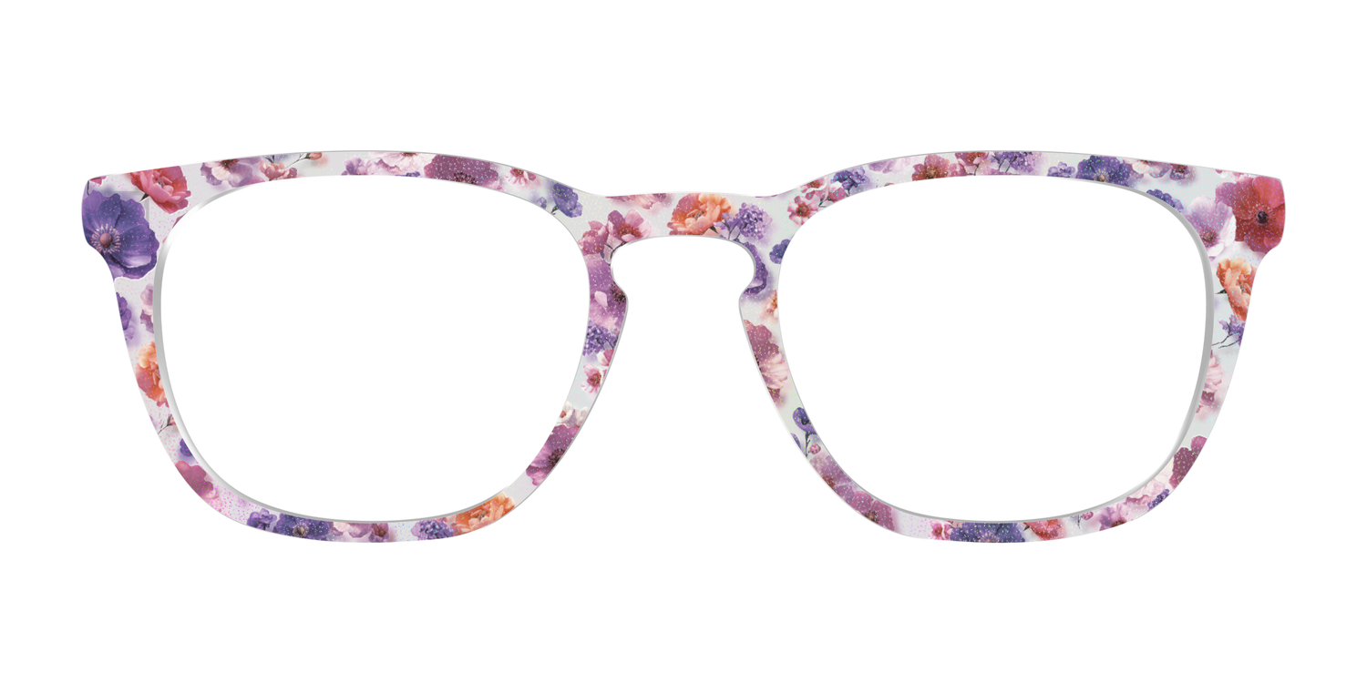 The Holographic Milky Floral - Front Top Image - Pair Eyewear