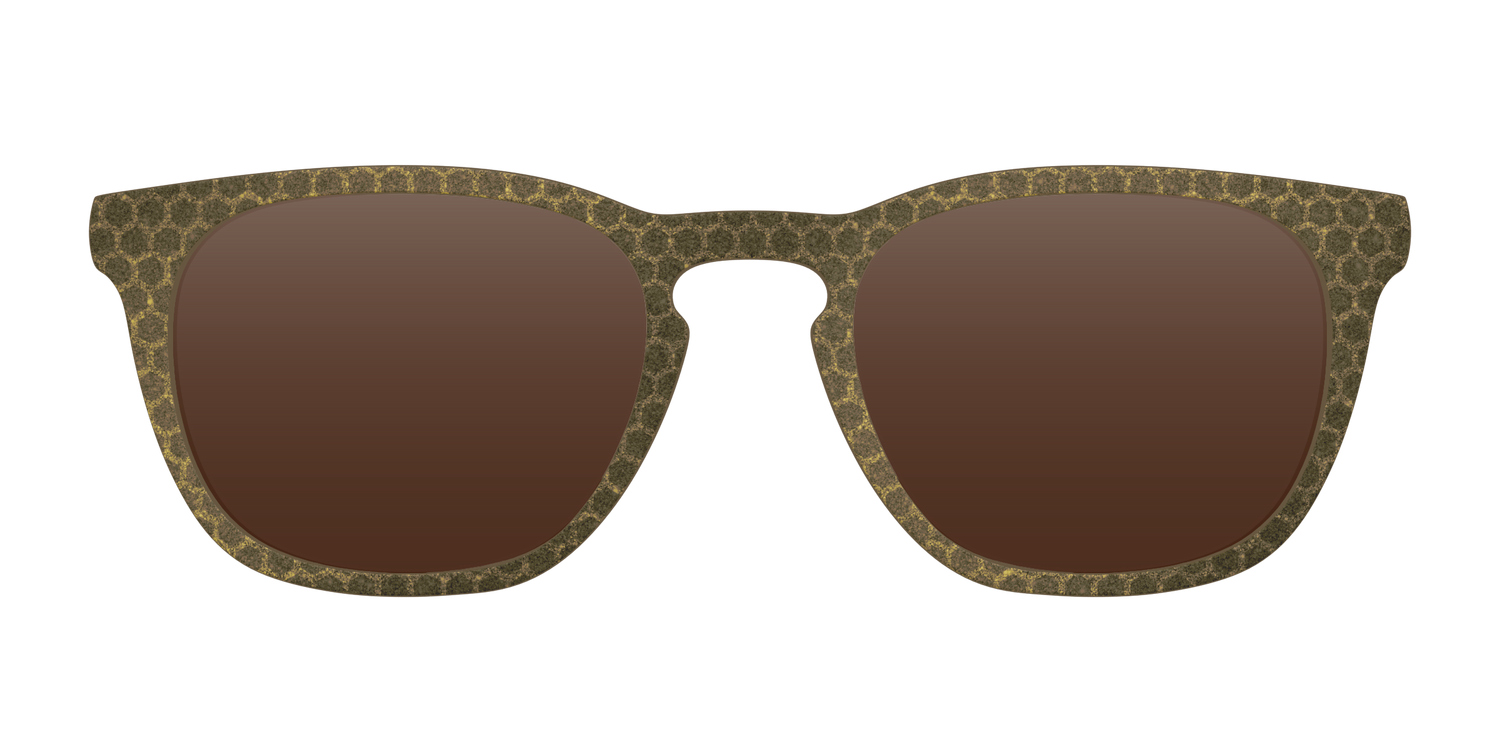 The Polarized Honeycomb Sun Top - Front Top Image - Pair Eyewear