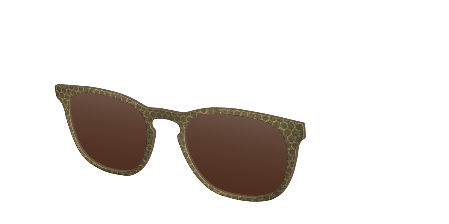 The Polarized Honeycomb Sun Top - Angle Top Image - Pair Eyewear