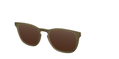 The Polarized Honeycomb Sun Top - Angle Top Thumbnail - Pair Eyewear