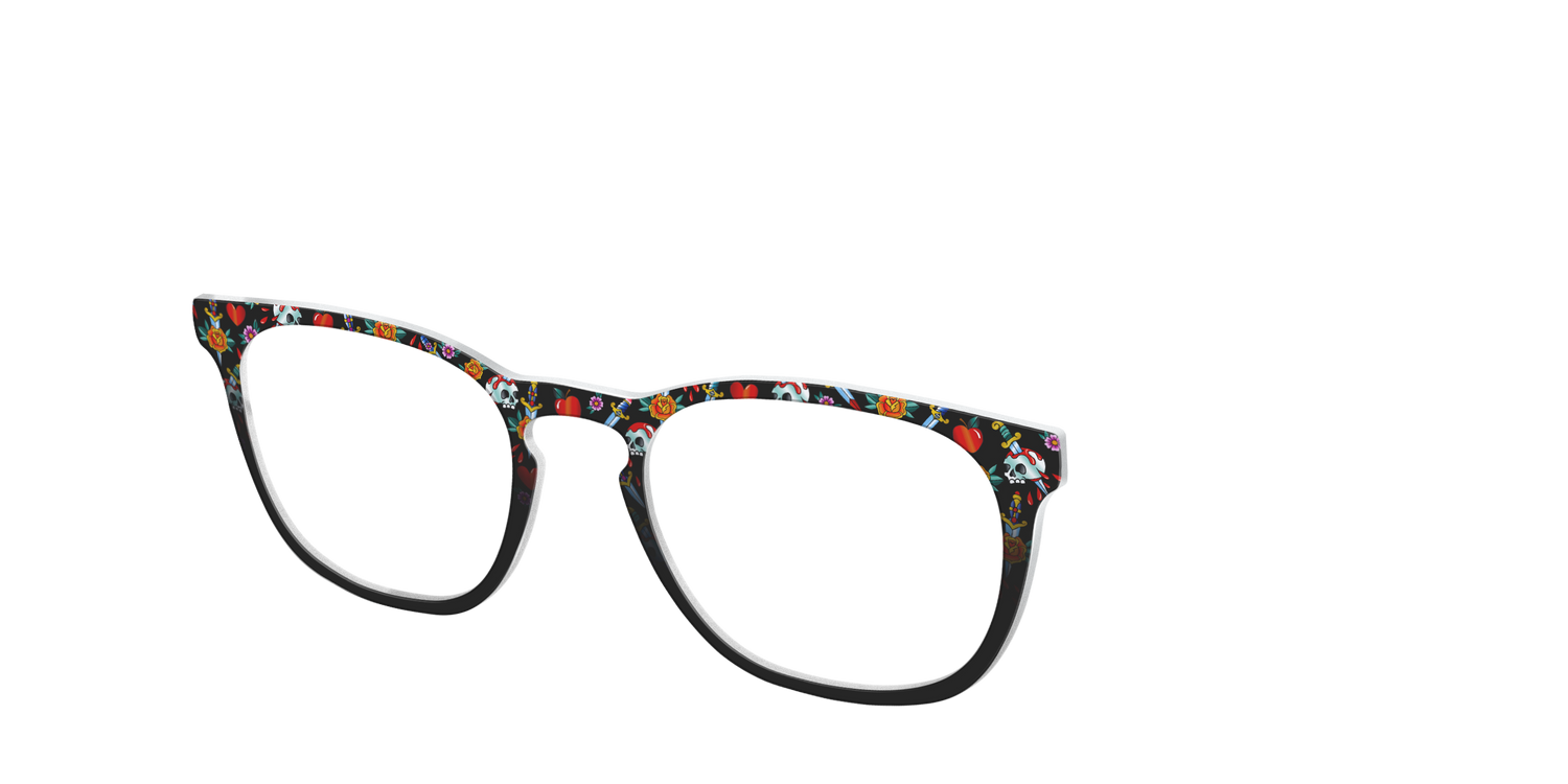 The Huntsman Tattoo - Angle Top Image - Pair Eyewear