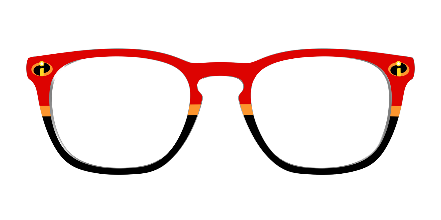 The Incredibles Super Suit - Front Top Image - Pair Eyewear