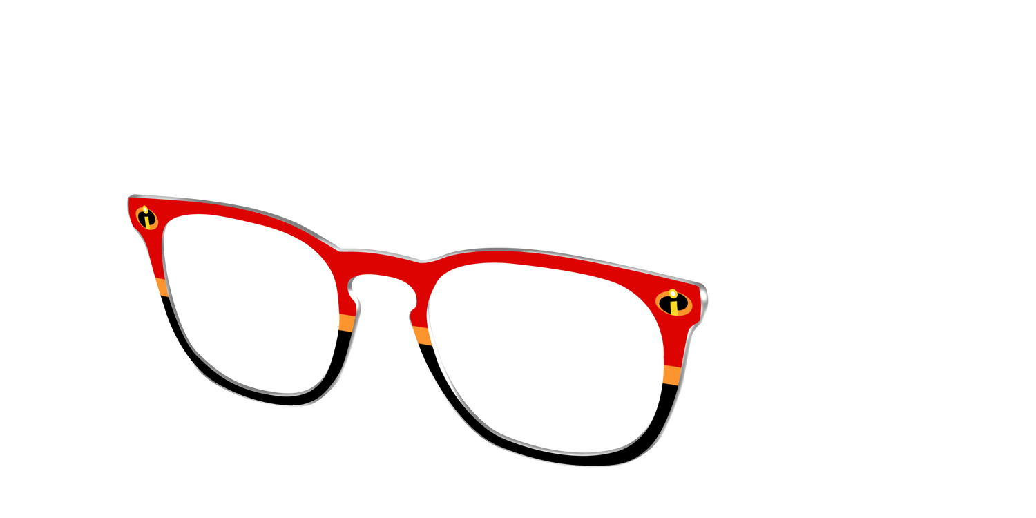 The Incredibles Super Suit - Angle Top Image - Pair Eyewear