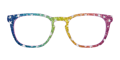 The Iridescent Rainbow Stars - Front Top Thumbnail - Pair Eyewear