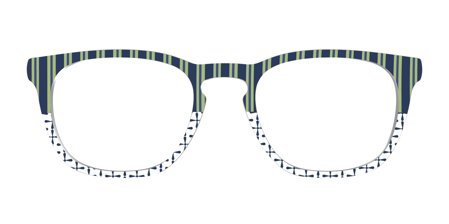 The Kayak Stripes - Front Top Image - Pair Eyewear