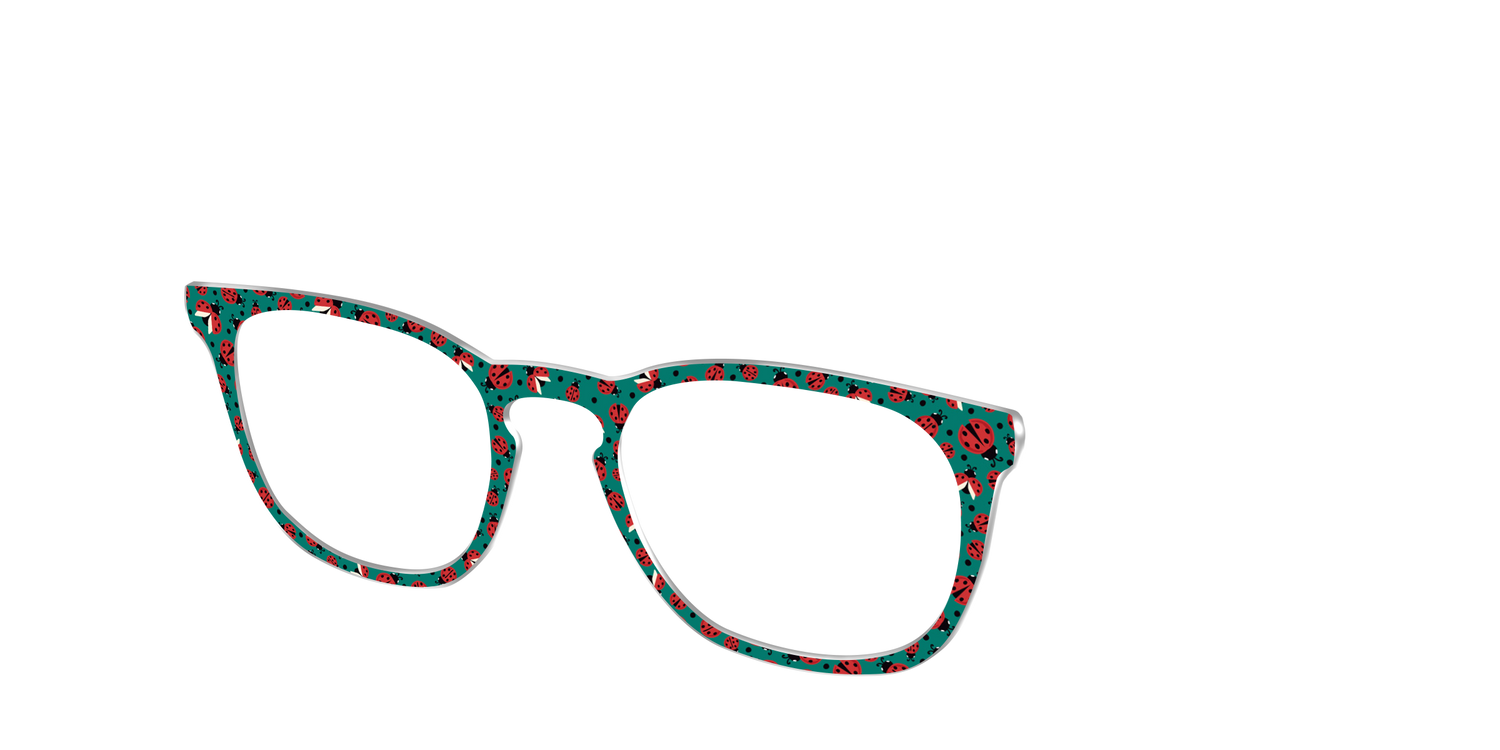 The Ladybug Bunch - Angle Top Image - Pair Eyewear