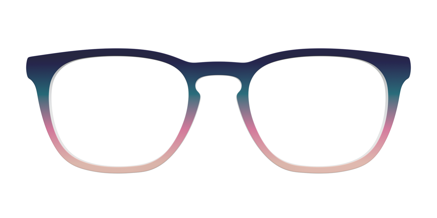 The Late Night Gradient - Front Top Image - Pair Eyewear