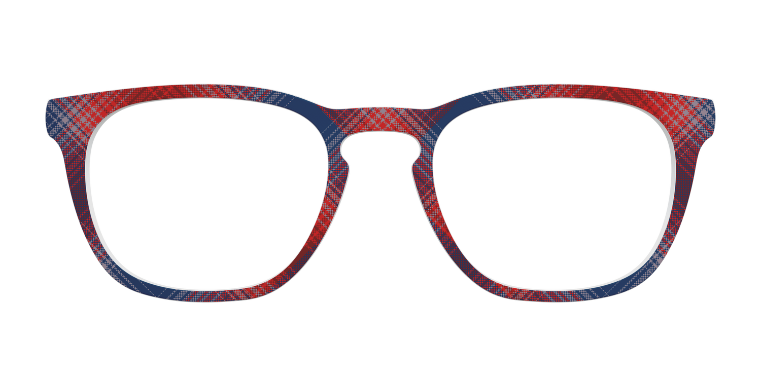 The Lodge Plaid - Front Top Image - Pair Eyewear
