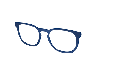 The Matte Navy - Angle Top Thumbnail - Pair Eyewear