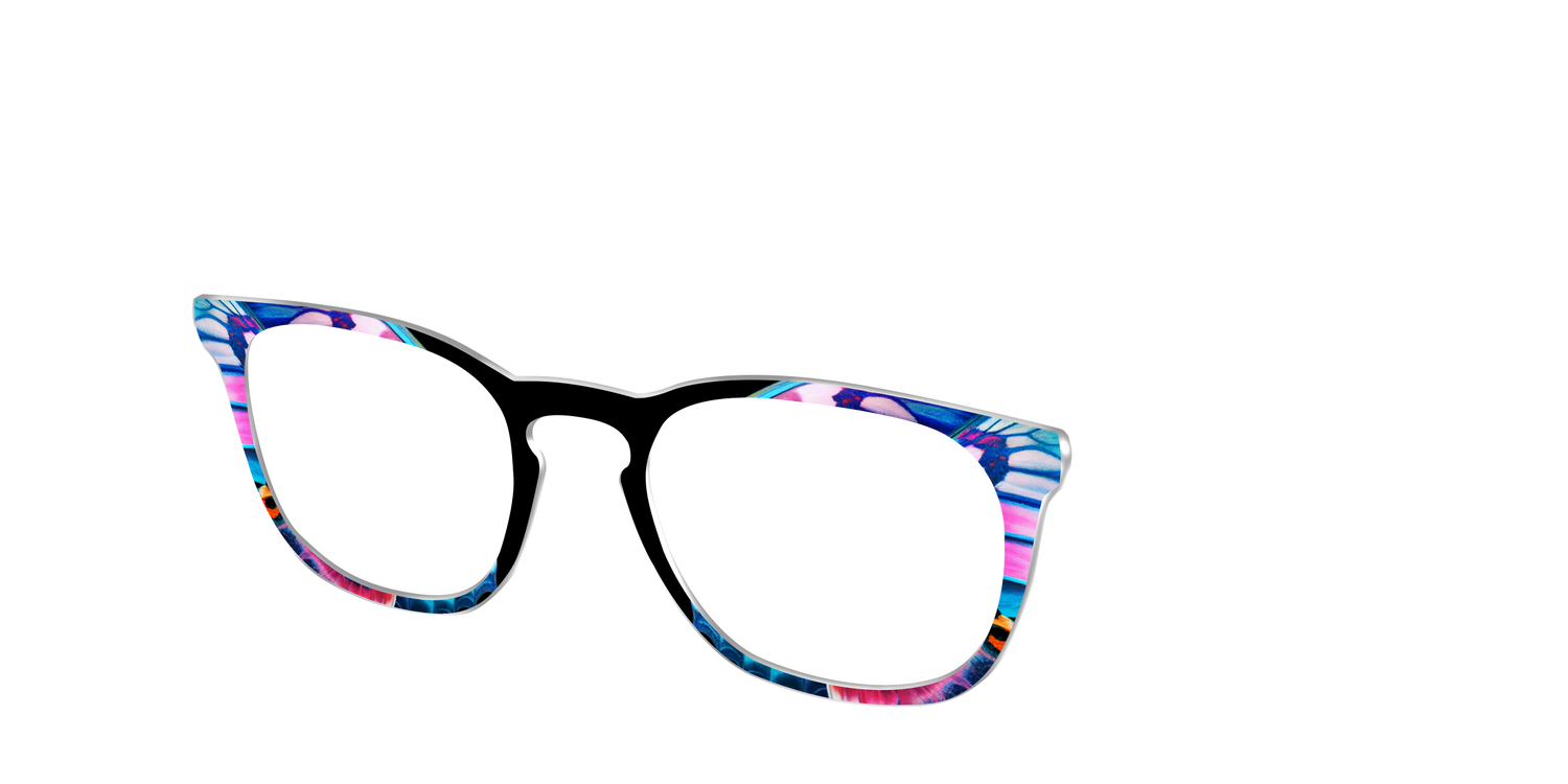 The Moonlit Radiance Wings - Angle Top Image - Pair Eyewear