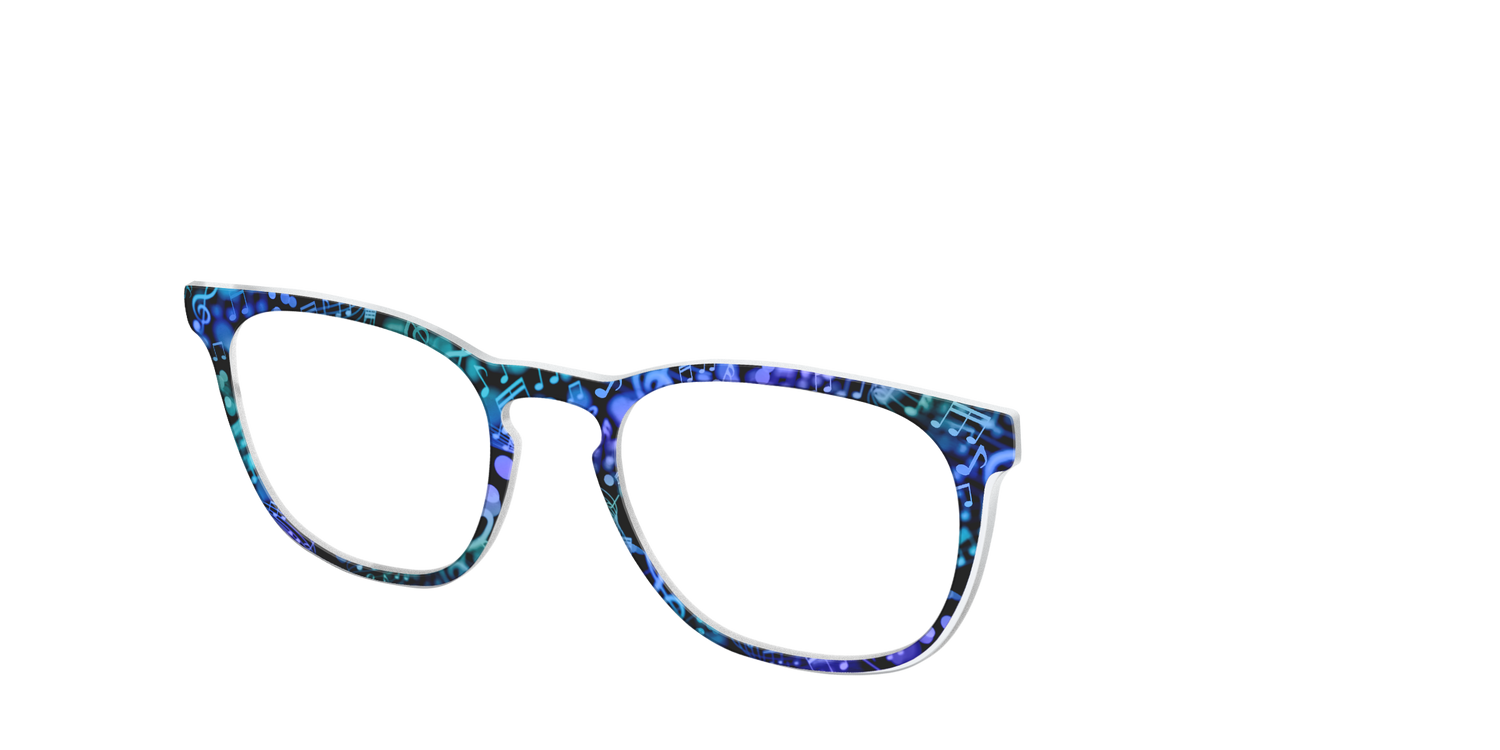 The Musical Bokeh - Angle Top Image - Pair Eyewear