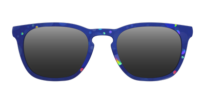 The Polarized Navy Holographic Bubbles Sun Top - Front Top Thumbnail - Pair Eyewear