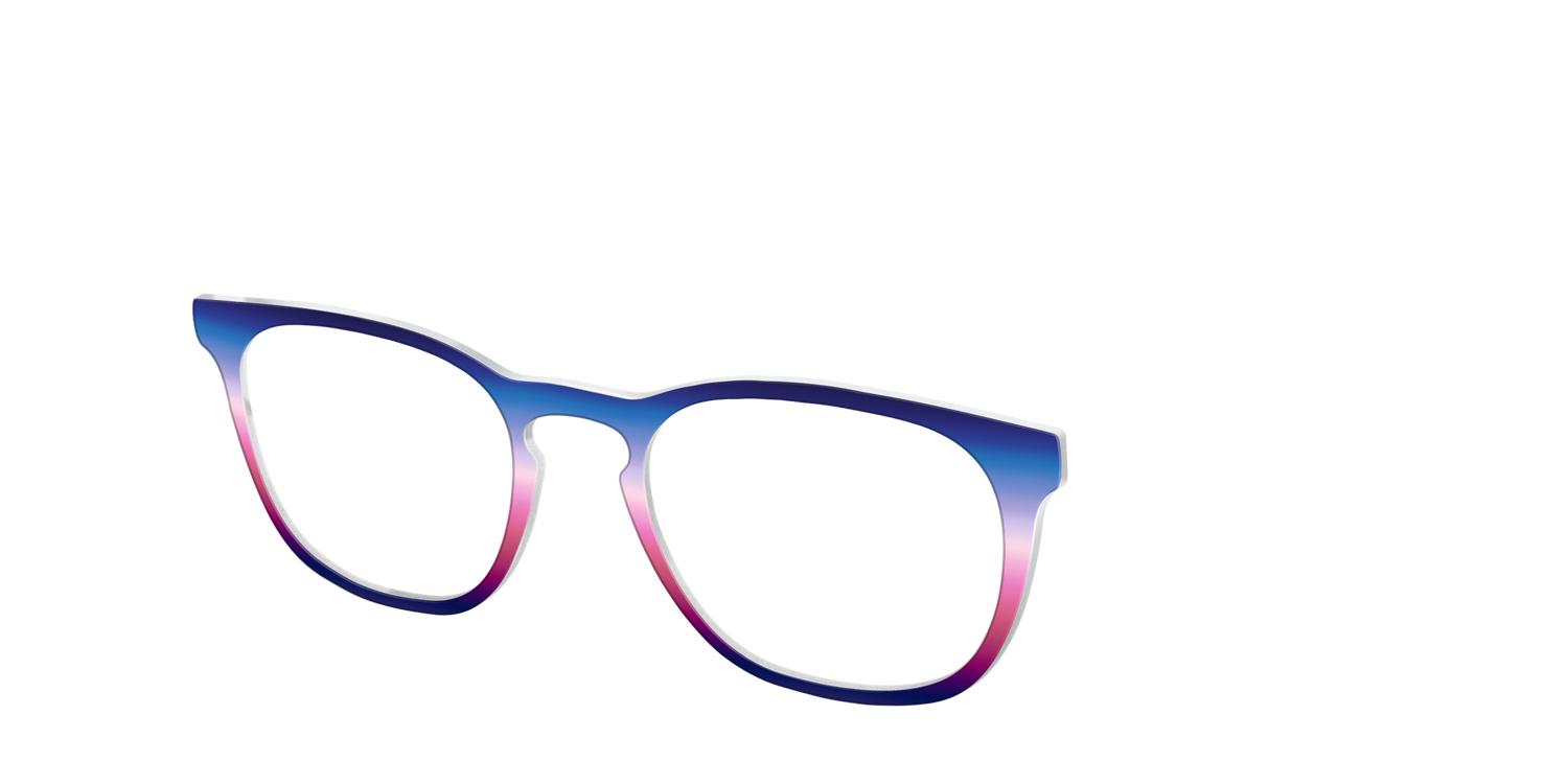 The Nightfall Gradient - Angle Top Image - Pair Eyewear