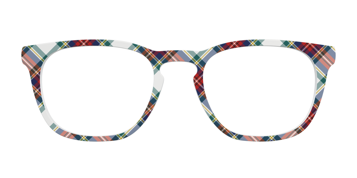 The Noel Plaid - Front Top Image - Pair Eyewear