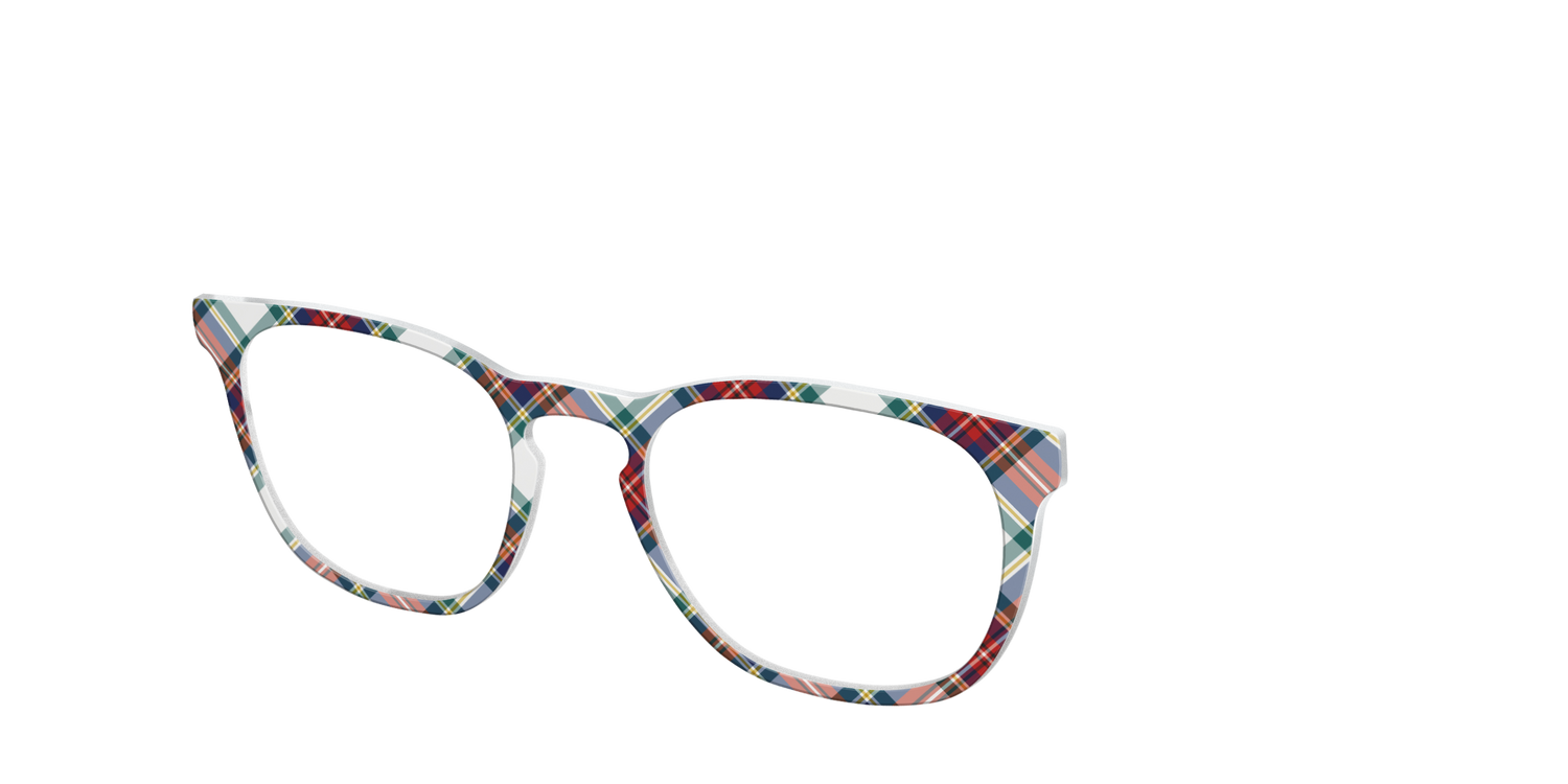 The Noel Plaid - Angle Top Image - Pair Eyewear
