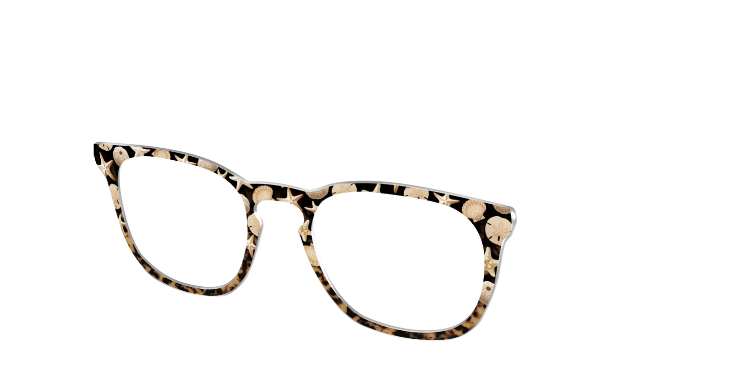 The Ocean Treasures Tortoise - Angle Top Image - Pair Eyewear