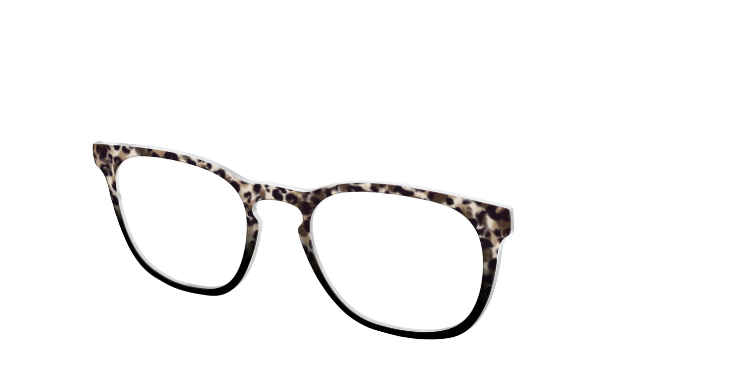 The Party Animal Tortoise - Angle Top Image - Pair Eyewear