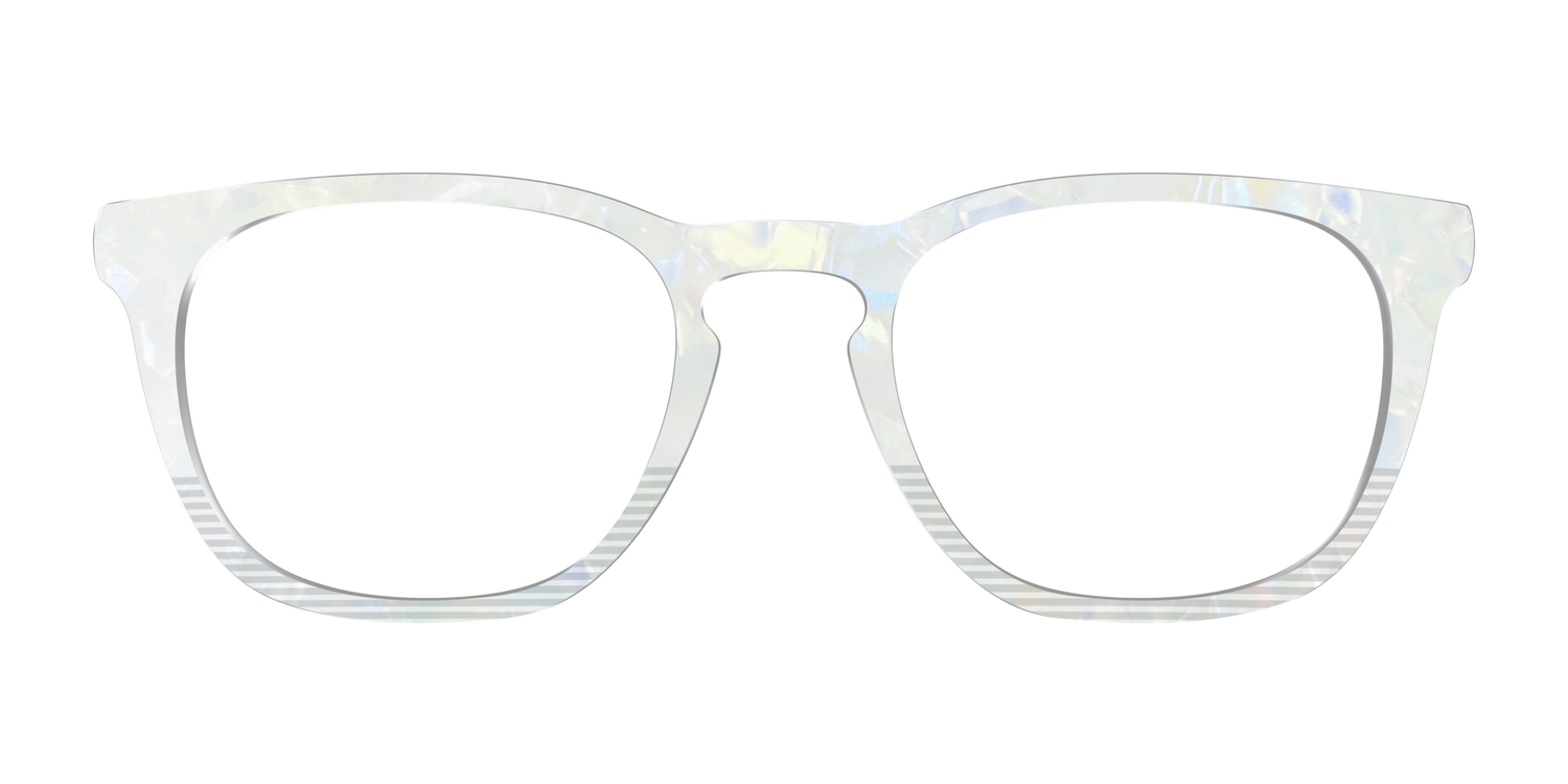 The Pearlescent Stripes Split - Front Top Image - Pair Eyewear