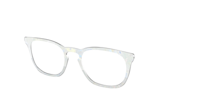 The Pearlescent Stripes Split - Angle Top Thumbnail - Pair Eyewear