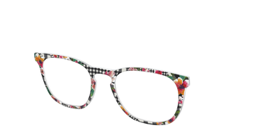 The Petal Plaid - Angle Top Thumbnail - Pair Eyewear