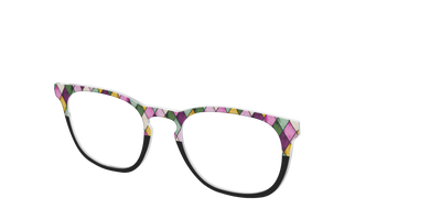 The Playful Harley Split - Angle Top Thumbnail - Pair Eyewear