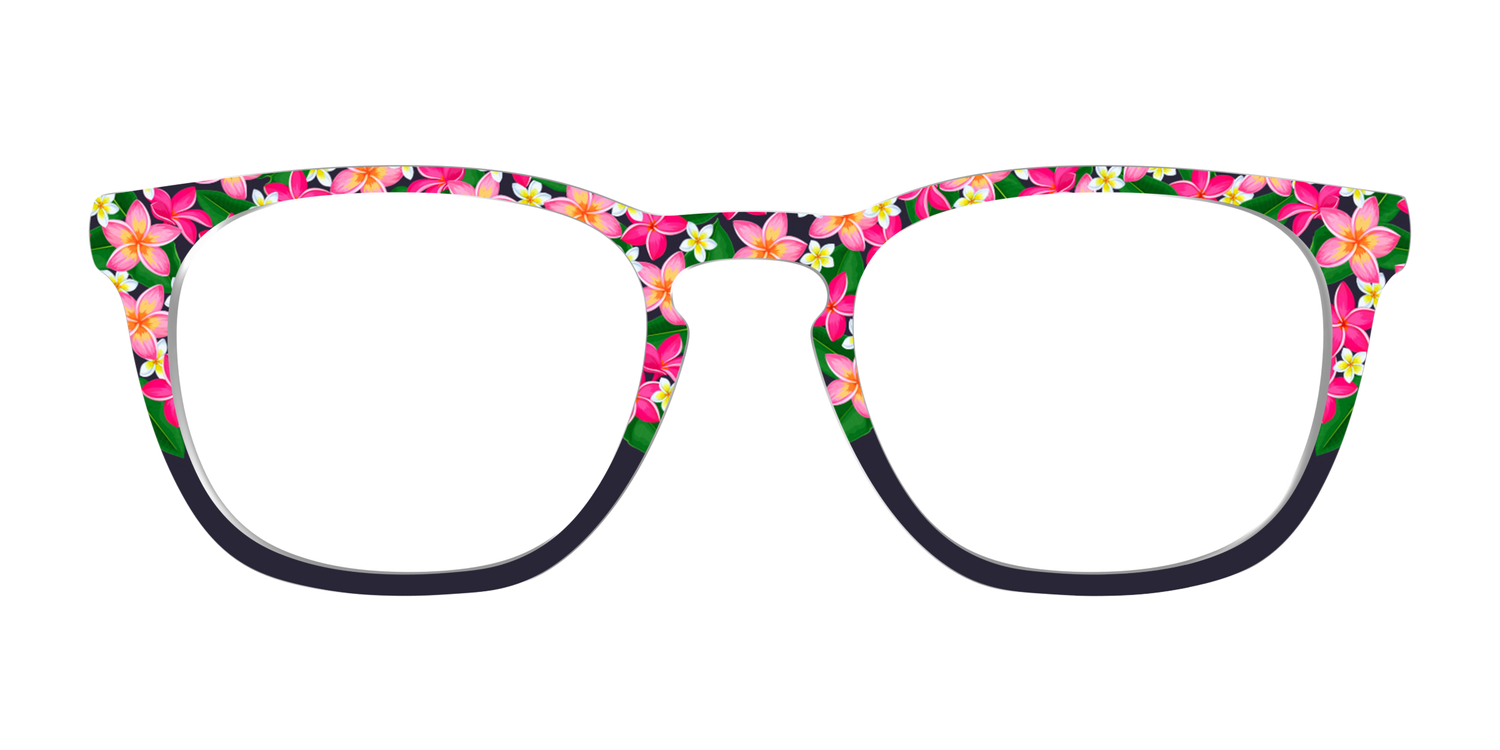 The Plumeria Crown - Front Top Image - Pair Eyewear