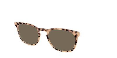The Polarized Bisque Tortoise Split Sun Top - Angle Top Thumbnail - Pair Eyewear