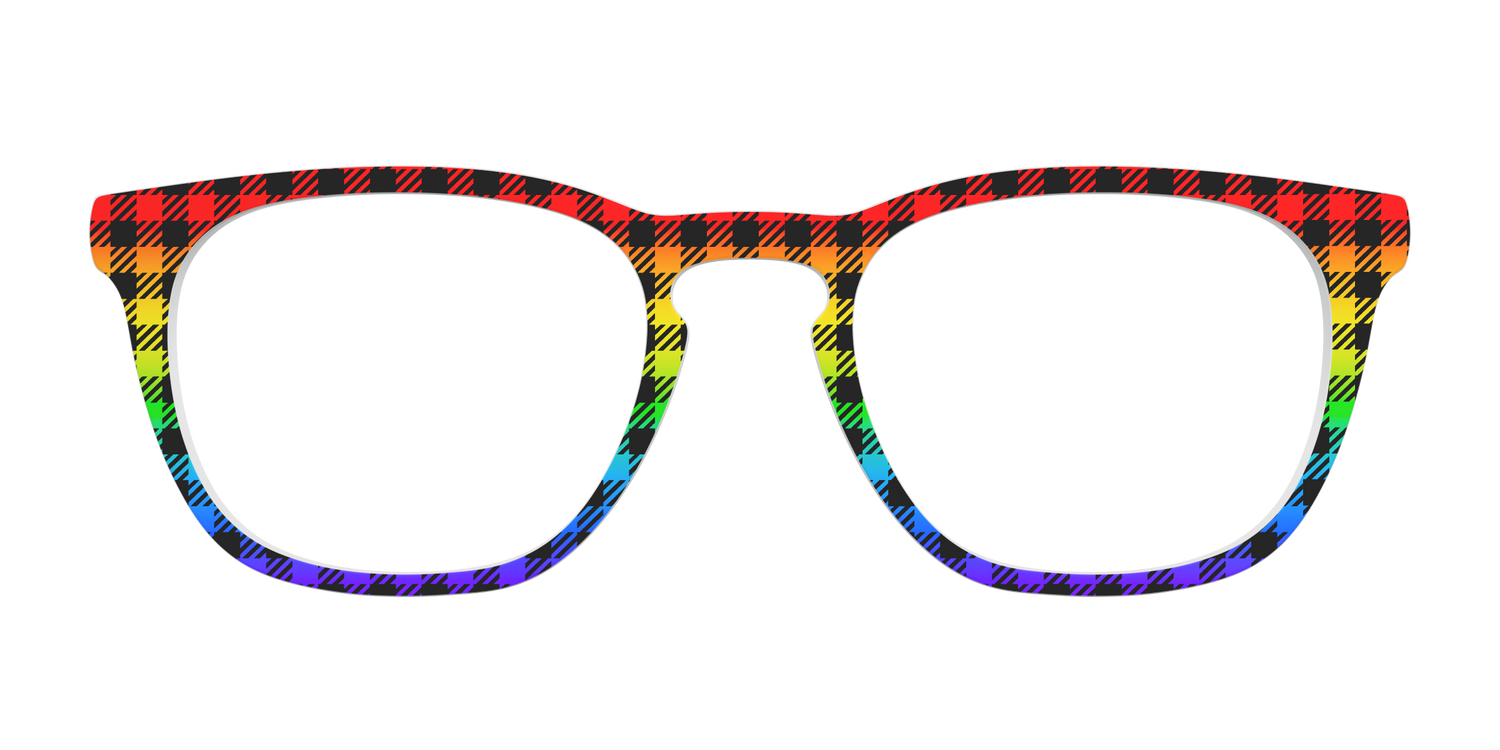 The Primary Plaid - Front Top Image - Pair Eyewear
