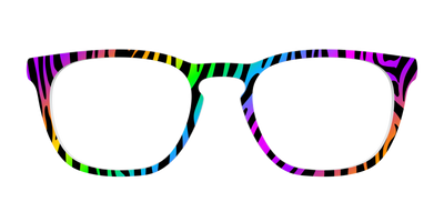 The Prismatic Zebra - Front Top Thumbnail - Pair Eyewear