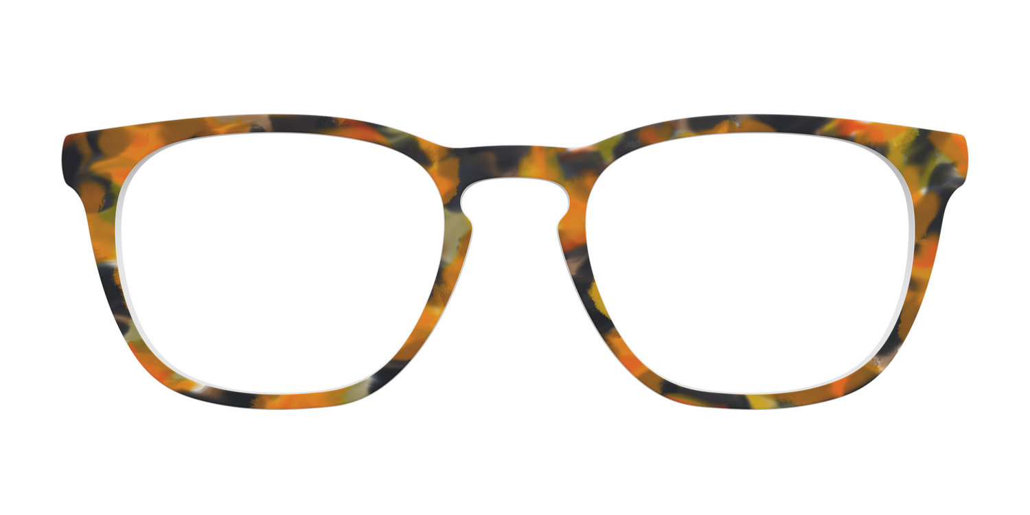 The Pumpkin Tortoise - Front Top Image - Pair Eyewear