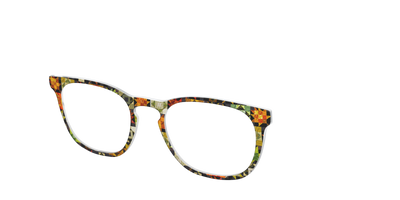 The Quilted Leaves - Angle Top Thumbnail - Pair Eyewear