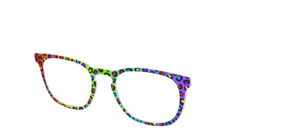 The Rainbow Cheetah - Angle Top Thumbnail - Pair Eyewear
