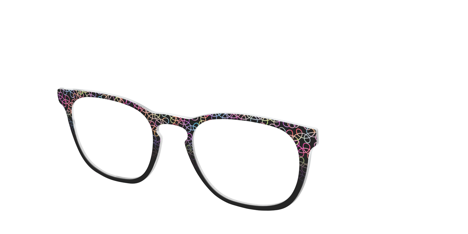 The Rainbow Necklace - Angle Top Image - Pair Eyewear