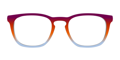 The Raspberry to Periwinkle Gradient - Front Top Thumbnail - Pair Eyewear