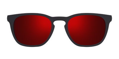 The Polarized Red Reflective Sun Top - Front Top Thumbnail - Pair Eyewear