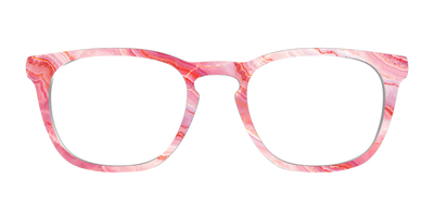 The Rose Quartz Geode - Front Top Thumbnail - Pair Eyewear