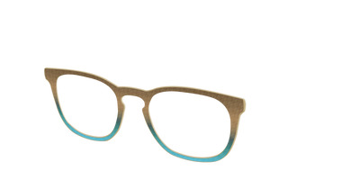 The Sand to Sea Gradient Check - Angle Top Thumbnail - Pair Eyewear