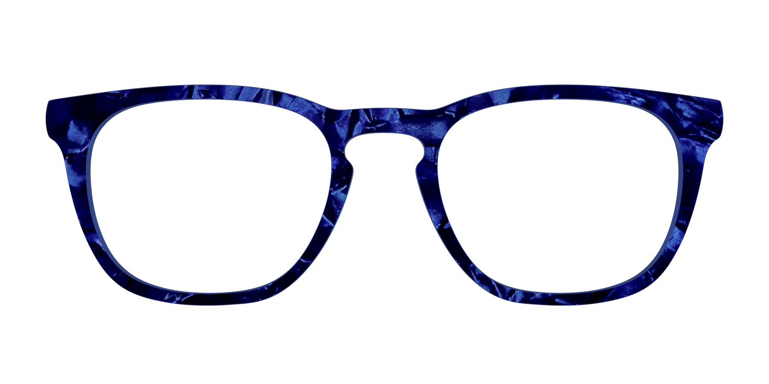 The Sapphire Pearl Marble - Front Top Image - Pair Eyewear