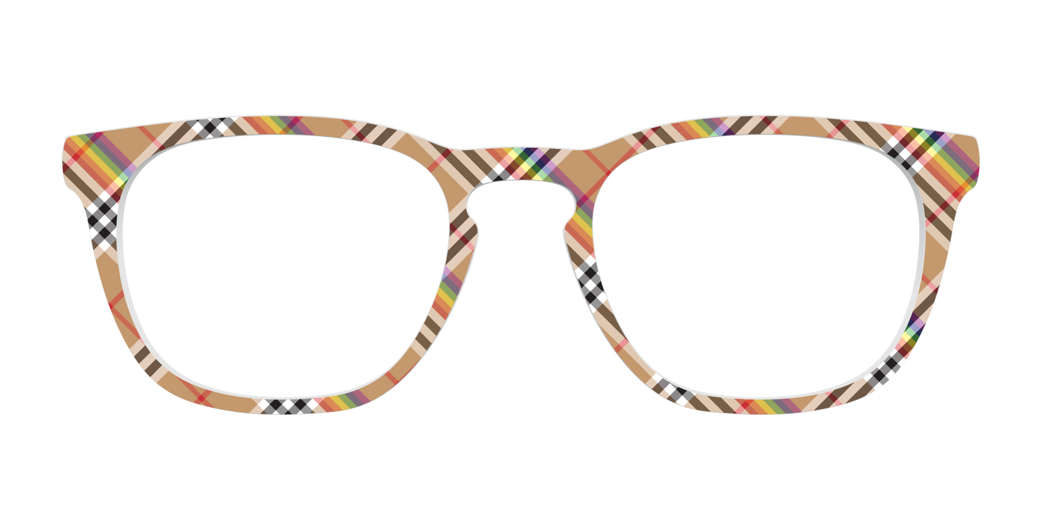 The Scholarly Plaid - Front Top Image - Pair Eyewear