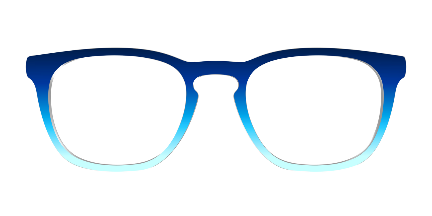 The Seaside Gradient - Front Top Image - Pair Eyewear