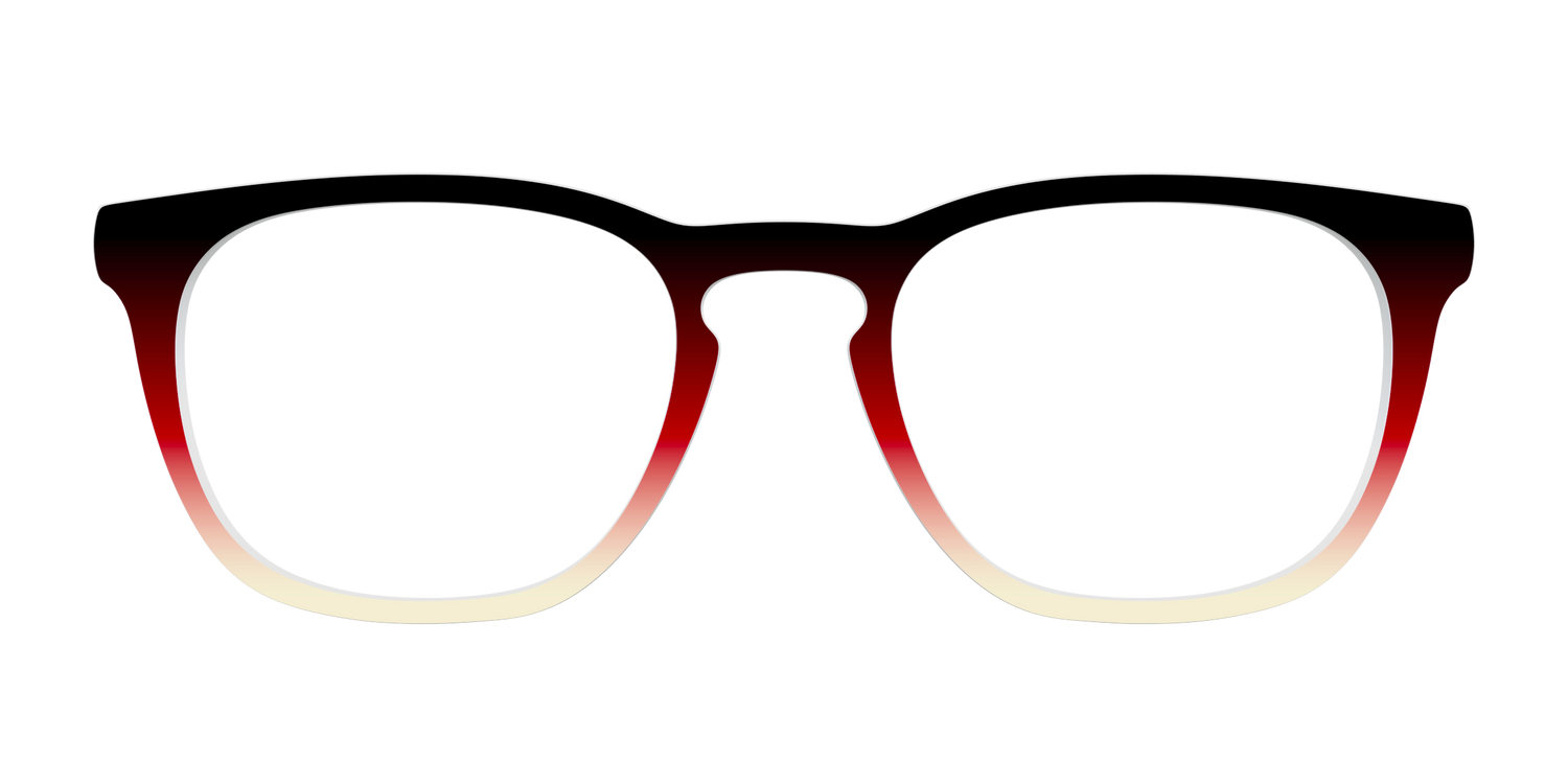 The Season's Greetings Gradient - Front Top Image - Pair Eyewear