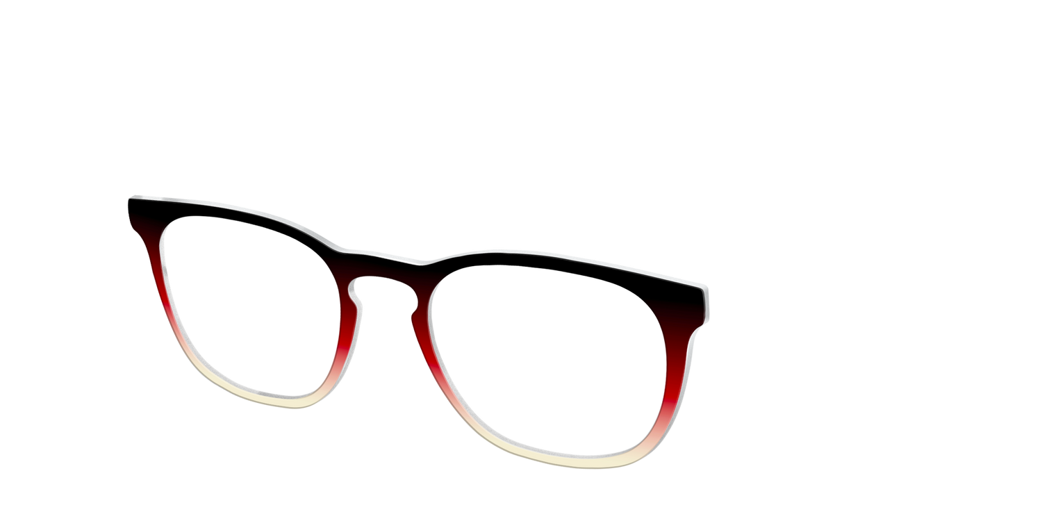 The Season's Greetings Gradient - Angle Top Image - Pair Eyewear