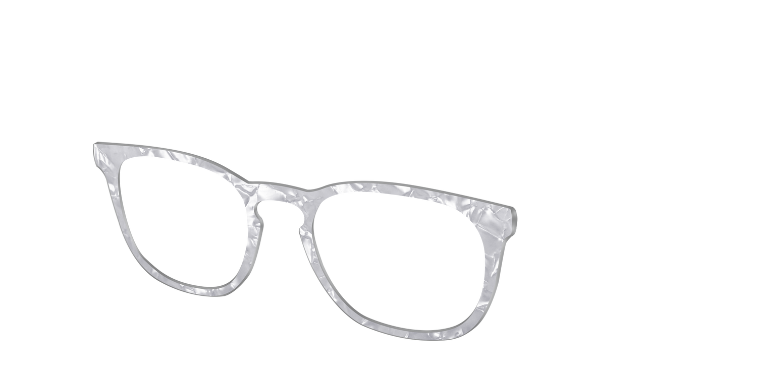 The Smoky Quartz Pearl Marble - Angle Top Image - Pair Eyewear