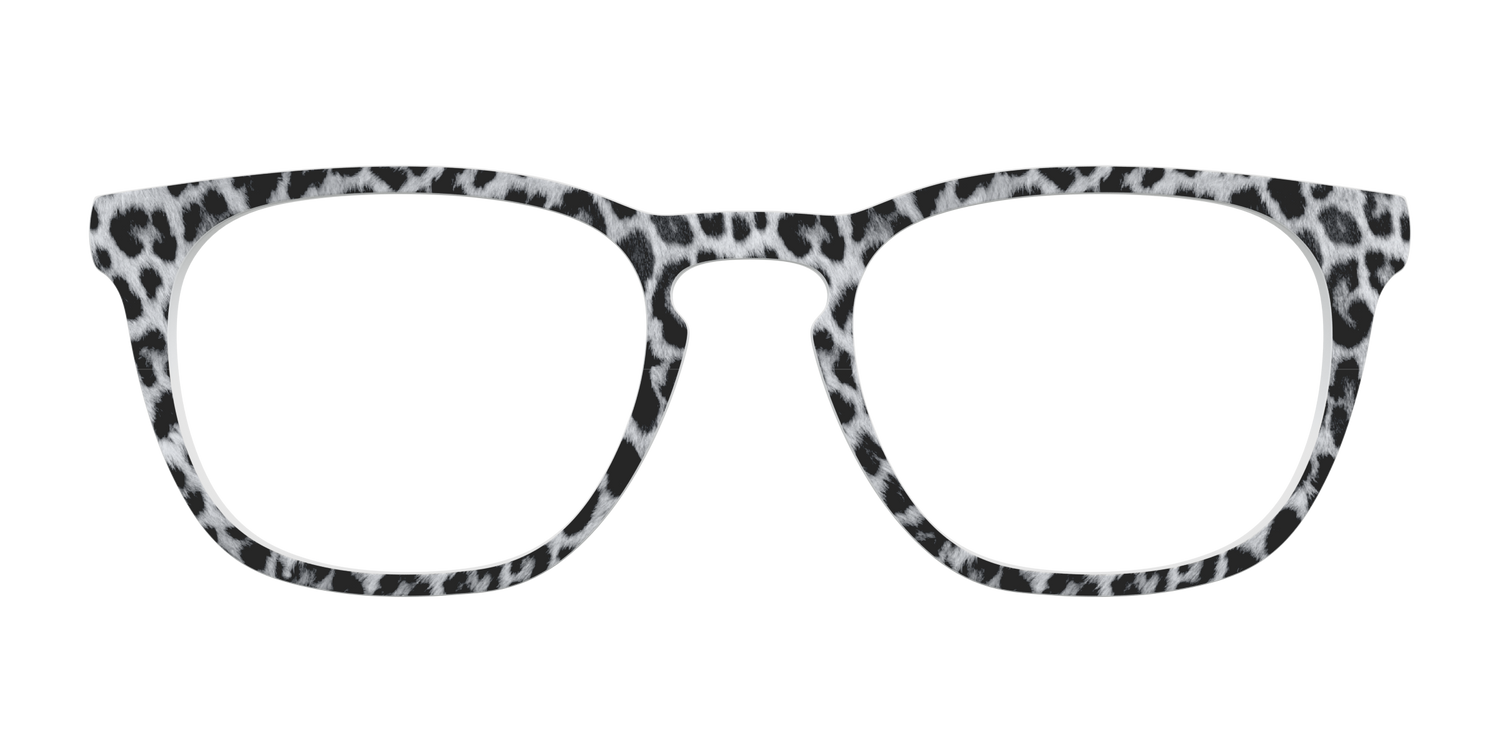 The Snow Leopard Spots - Front Top Image - Pair Eyewear