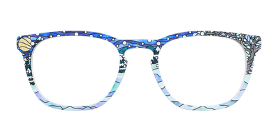 The Snowscape Stained Glass - Front Top Thumbnail - Pair Eyewear